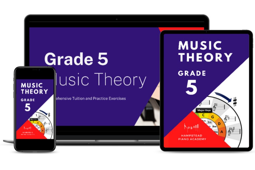 Bundle grade 5 music theory (book + course)