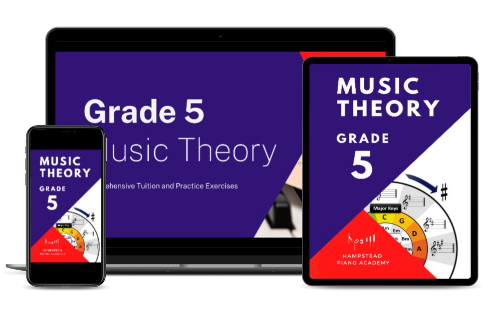 Bundle grade 5 music theory (book + course)