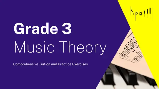 Grade 3 Music Theory Online Course