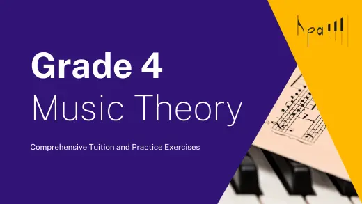 Grade 4 Music Theory Online Course
