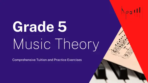 Grade 5 Music Theory Online Course